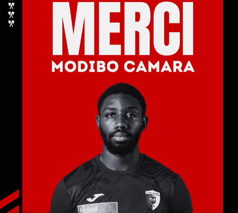 Modibo Camara verlässt den FC Biel-Bienne 1896