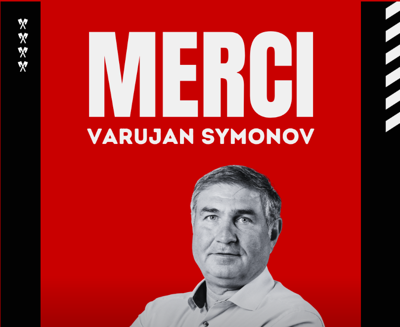 Varujan Symonov verläßt den FCB