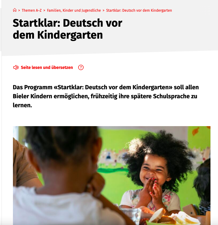 Steuergelder für Integration in Biel BE