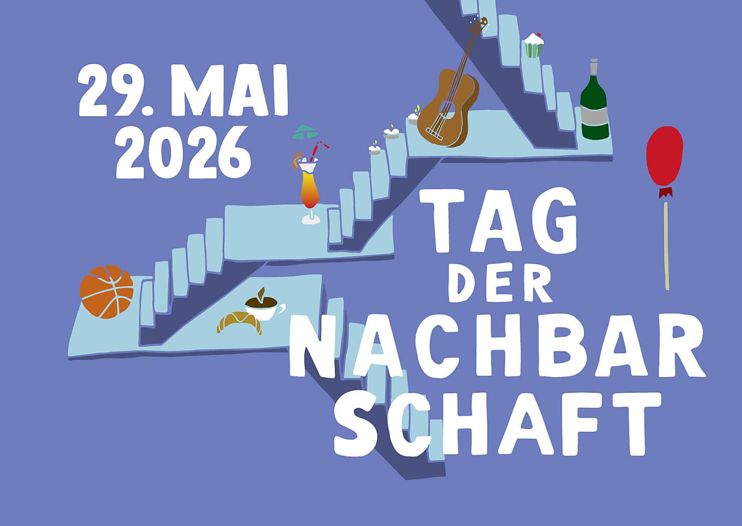 Am 29. Mai 2026 ist der Tag der Nachbarschaft in Biel